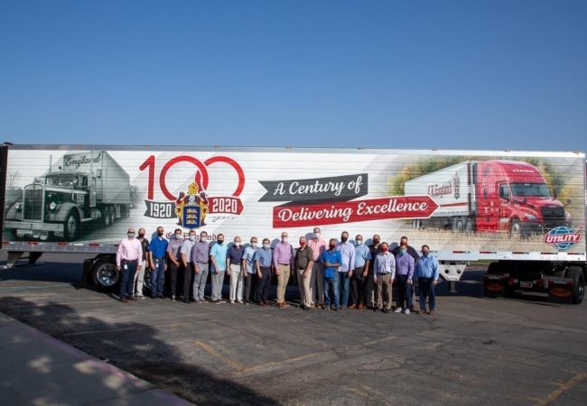 1580 Utility Trailer Commemorates C.R. England’s 100th Year