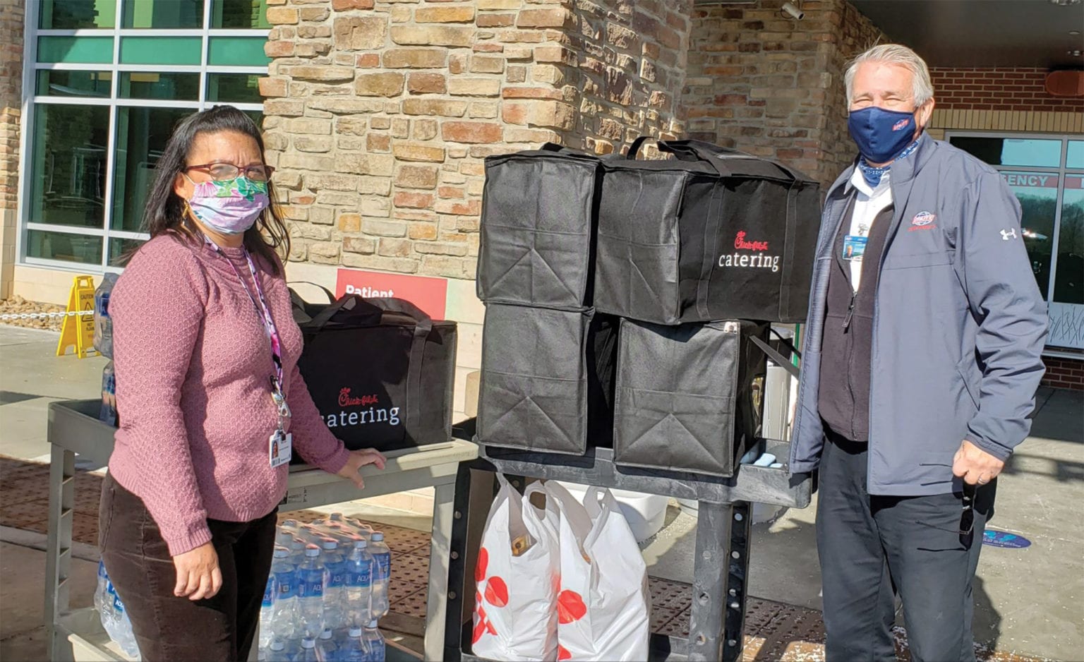 Glade Spring, Virginia Dry Van Plant Provides Meals to Medical Staff