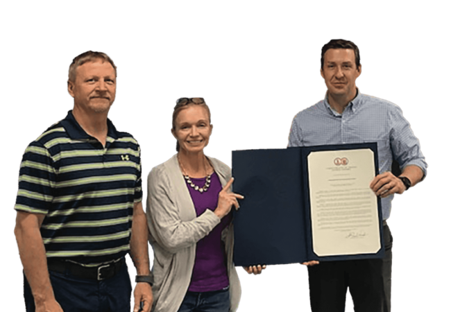 The Commonwealth of Virginia Presents Commendation To Utility