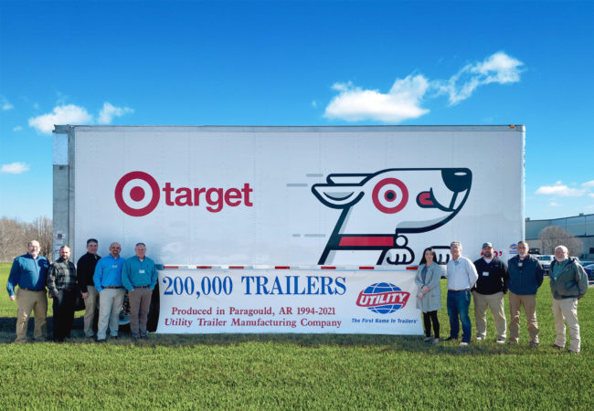 Utility’s Paragould, Arkansas Plant Builds its 200,000th Dry Van