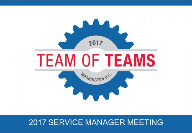 Service Managers Meeting 2017 | Photo Gallery