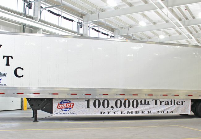 Glade Spring, Virginia Plant Builds its 100,000th Dry Van