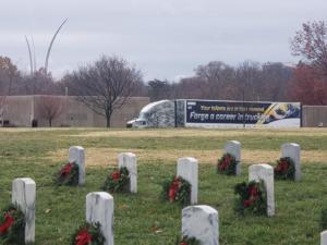 ata At Arlington National Cemetery.